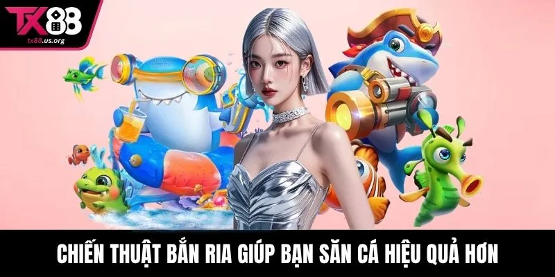 Chiến thuật bắn ria giúp bạn săn cá hiệu quả hơn